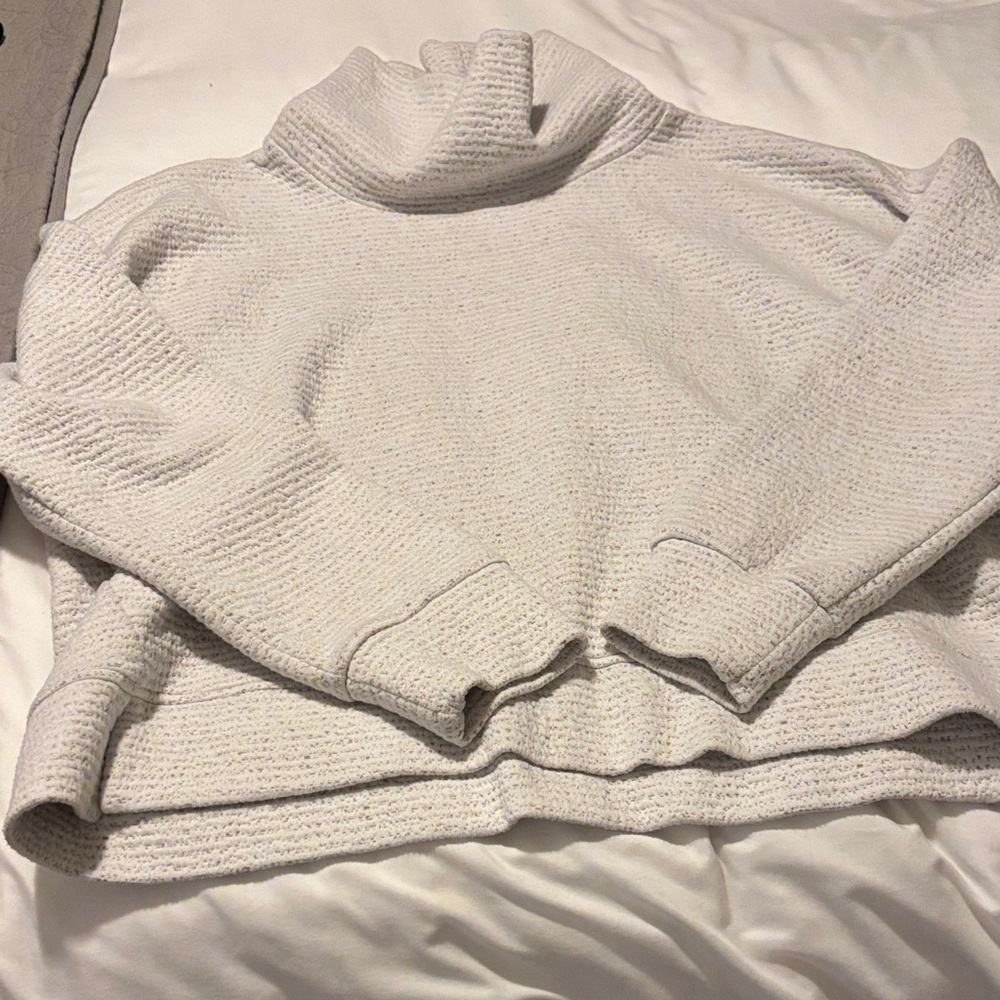 CALIA by Carrie Underwood Cream Turtleneck Sweater